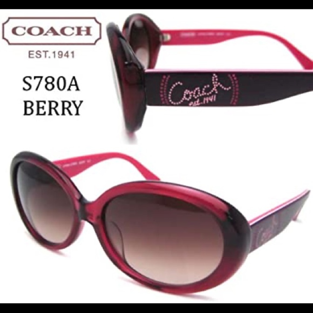 COACH SUNGLASSES  Latika Berry EUC
